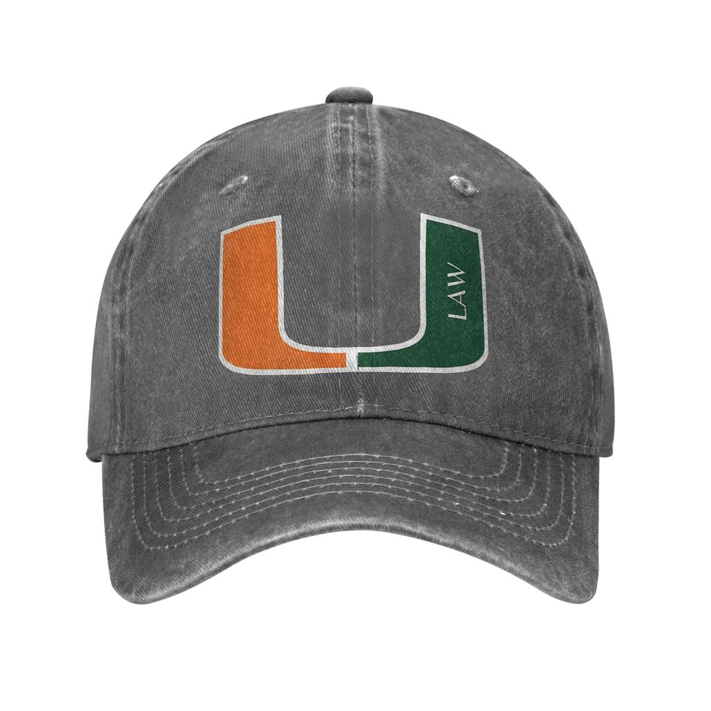 Baseball Cap Miami Hurricanes 2025 College Football Playoff The U is Back Summer Fashion Hip Hop Sports Sun Visor Snapback Cap