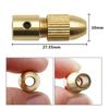 Micro Drill Chucks Electric Motor Shaft Clamp Fixture M8*0.75 Dremel Rotary DIY Tool Accessories Mini JTO Chuck Drills Bit