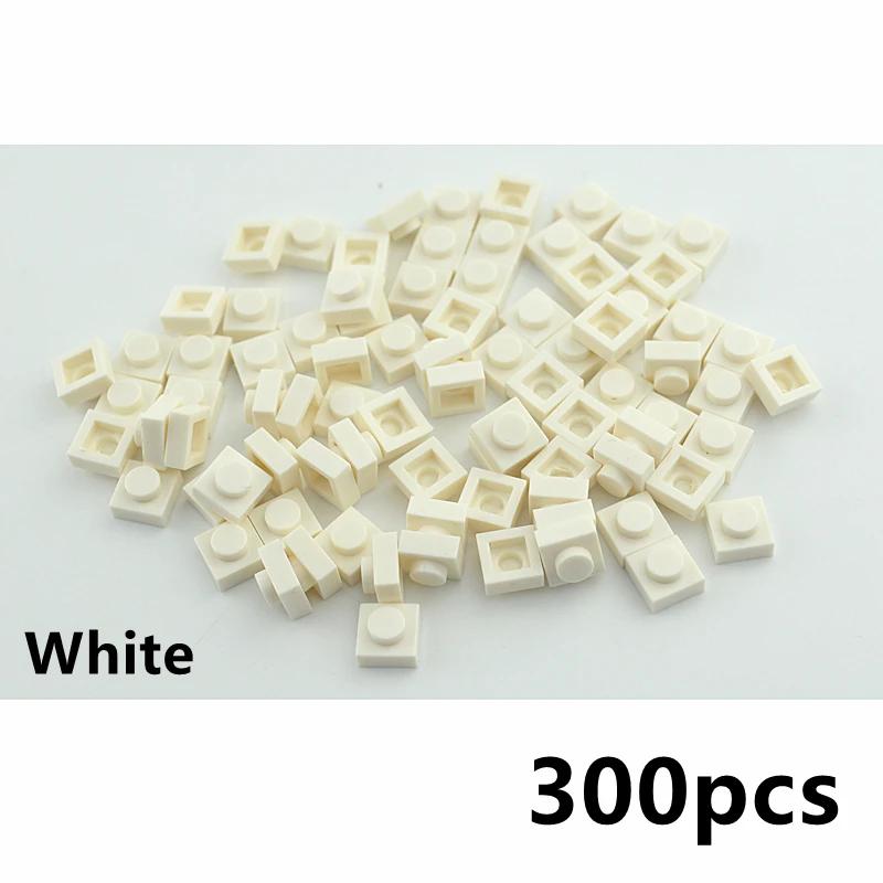 

DIY Thin Bricks 300pcs/lot Building Blocks 1x1 Dot Size Compatible with 3024Educational Assemblage Construction Toy for Kids