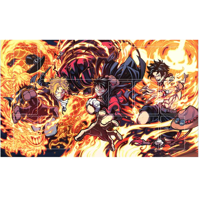 Anime One Piece OPCG DIY GAME Card PlayMat Comic Book Series Luffy Nami Ace Sabo Hobby Collection Toys 30x80x0.2cm