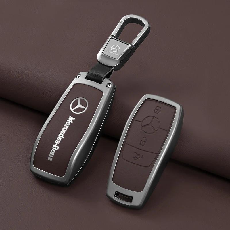 SUG2   Key Fob Cover for Mercedes Benz A B C E S Class W204 W205 W212 W213 W176 GLC MAYBACH Keyless Soft Case