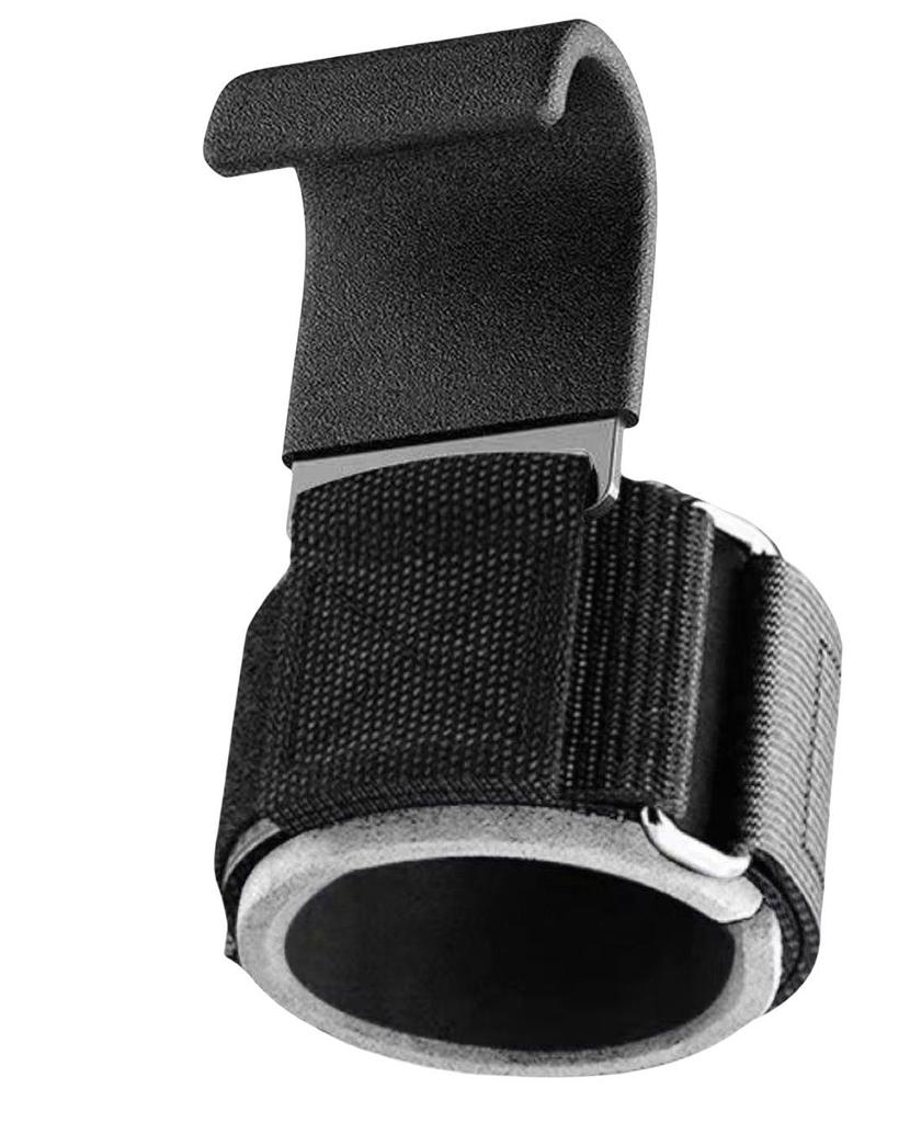 Pull-Up Assist & Lumbar Stretch Support Hook - Anti-Slip Wrist Aid for Deadlift & Fitness