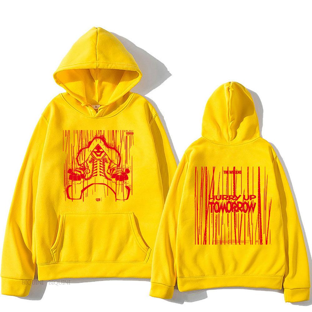 TheWeekend Pospěš si Zítra Album Mikiny Pánské/Dámské Oblečení Heavy Metalový Styl Unisex Streetwear Grafické Mikiny Hip Hop