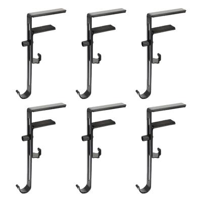 Metal Fireplace Garland Hanger with 2 Metal Hooks Mantel Hanger No Drill Display Hanger No Slip for Fireplace Garland Vine Desk