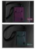 Unisex Travel Passport Holder with Lanyard - Double-Layer Neck Pouch for Secure Document Storage