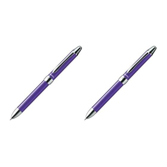 Pentel Vicuna EX Multi-Function Ballpoint Pen, Violet, 0.5mm/0.7mm