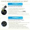 DC 15V 1A Adapter Charger Charging Cable Cord For Peak 450A 500A 600A 800A 1000A Auto Battery Booster Jump Starter, Compatible Beatit,Tacklife,Gooloo
