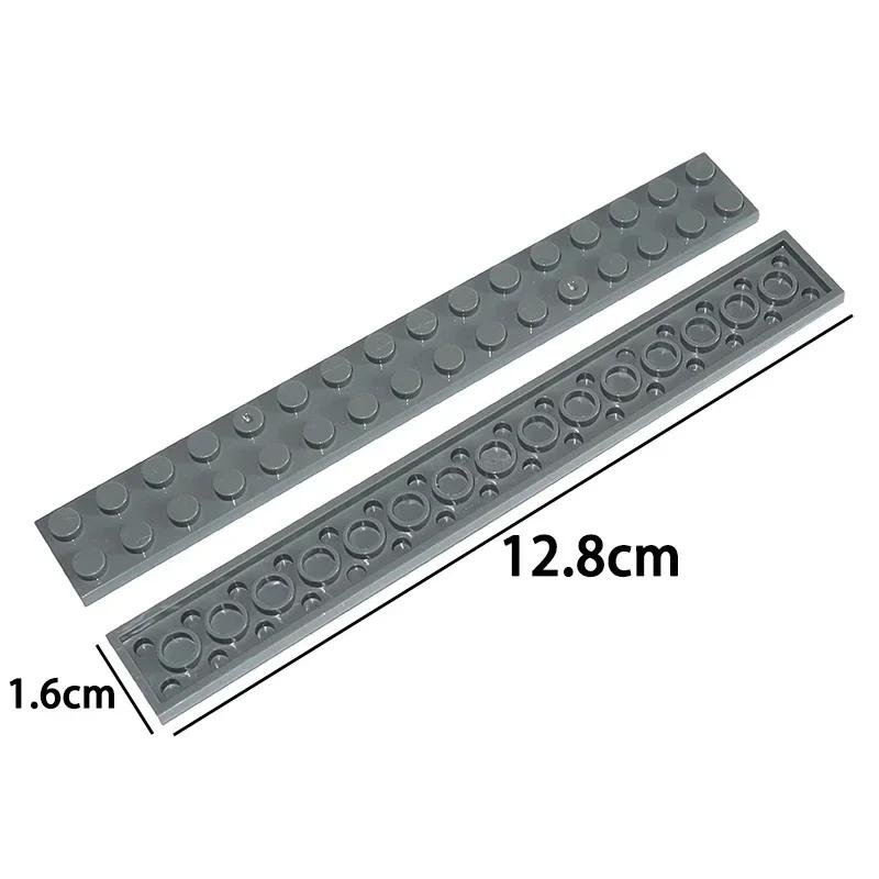 4282 Size 2x16 Dot Plate MOC Assemble Particles DIY Building Blocks 2*16 Figures Bricks Educational Creative Toy for Kid