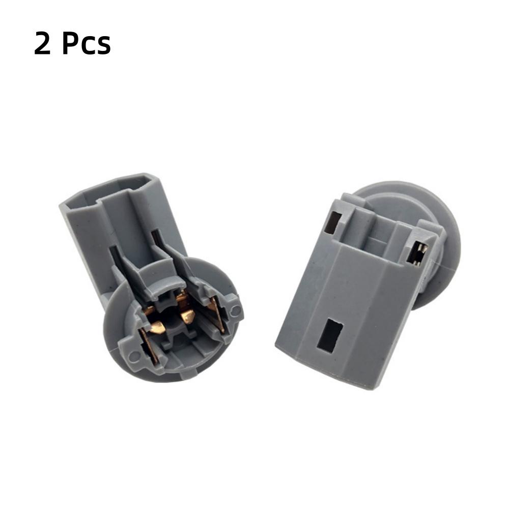 2PCS License Plate Lamp Bulb Socket For Toyota Camry Corolla Matrix Lexus RX350