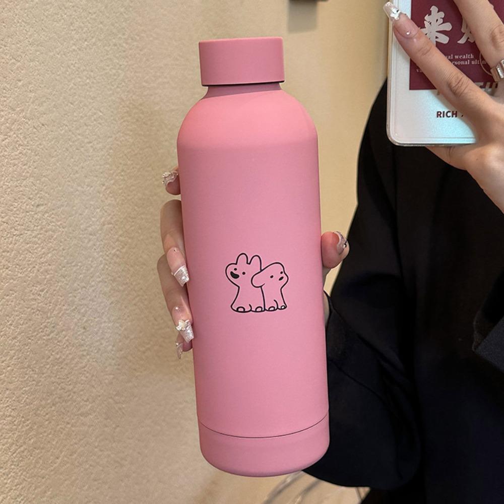 Small Mouth Small Caliber Thermal Cup Drinking Kettle Coffee Thermos Mug  Children Girls Boy