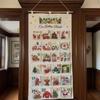 Christmas Fabric Advent With Pockets Snack Bags 24 Days Hangable Advent Countdown Calendar For Living Room Study Apartment Wall