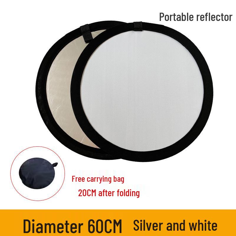 Foldable 5-in-1 Reflective Photography Light Board for Broadcast & Soft Lighting