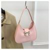 Stylish Bow Knot Trendy Casual 2024 Spring Chain Crossbody Shoulder Underarm Handbag