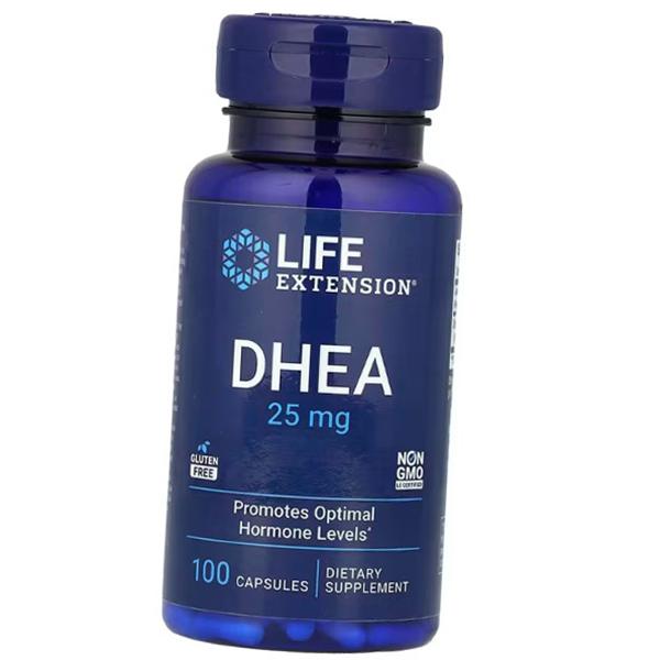 ДГЭА, Дегидроэпиандростерон, DHEA 25 Caps, Life Extension  100капс (72346037)