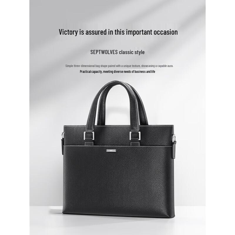 SEPTWOLVES Men s Business Briefcase 14-inch Laptop