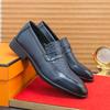 Hot Selling Soft Soled Comfortable Leather Loafers Men's Flat Bottom Work Shoes Anti Slip Commuting Men's Driving Shoes