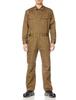 GRACE ENGINEERS GE430 38 Heather Khaki Ganzjahres-Melange Ein-Falten Langarm-Jumpsuit, Größe S