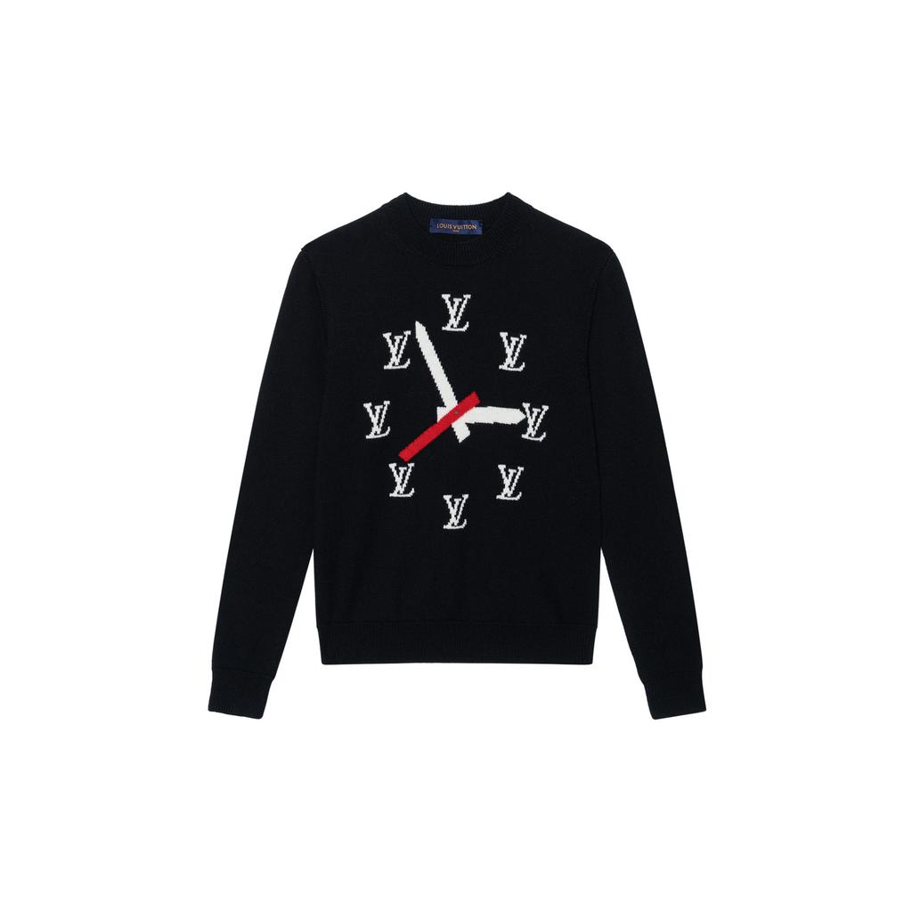Louis Vuitton Clock Instarsia Pullover 1AA4HL