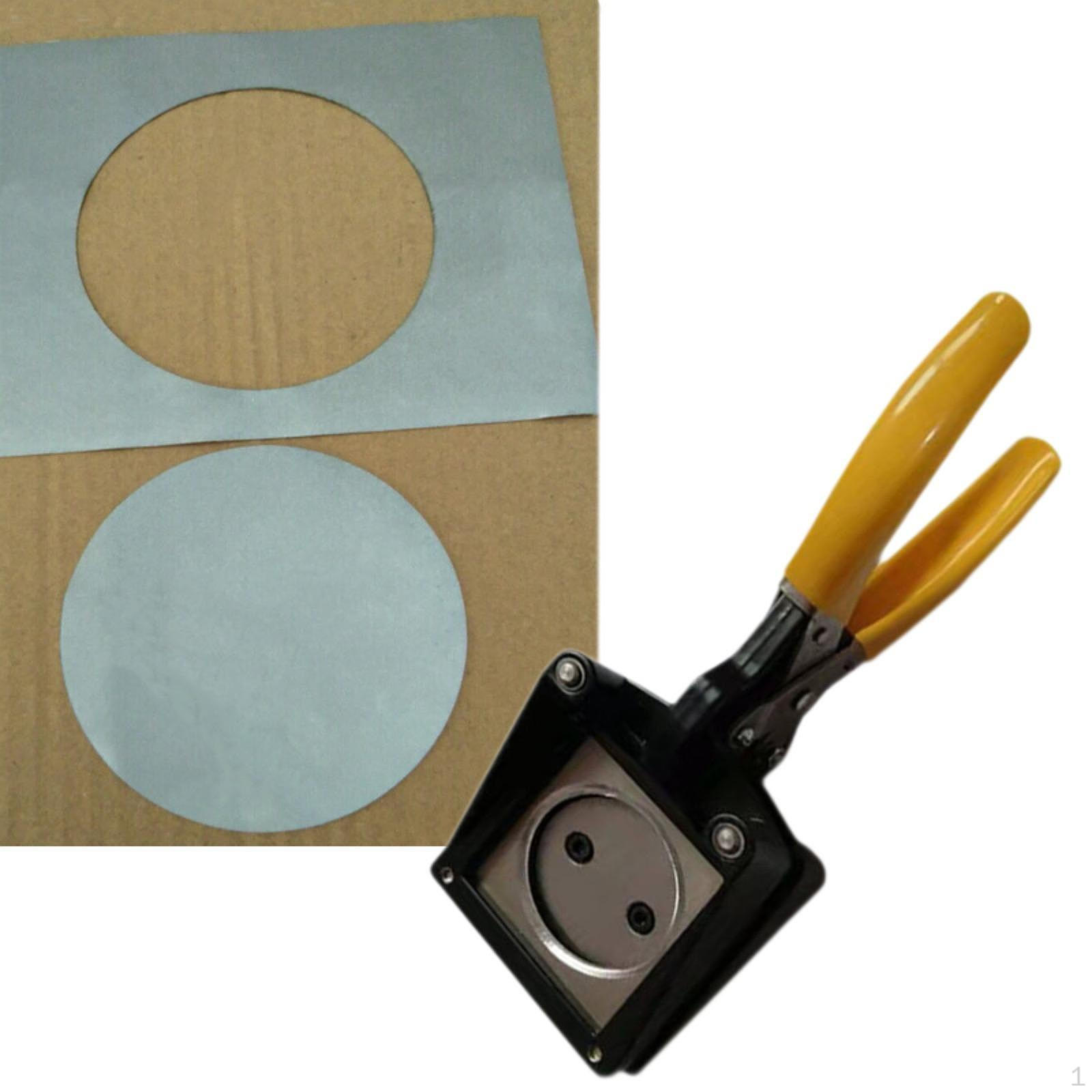 

Ручной резак для фотографий на паспорт, режущий инструмент, мощный быстрый штамповочный дырокол для круглых карт 32mm