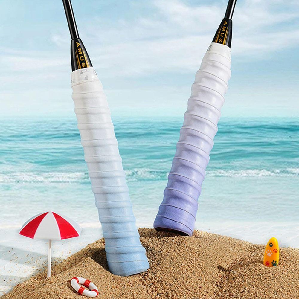 Gradient Color Fishing Rods Band Anti-slip Tennis Racket Grip Tape Outdoor Sports