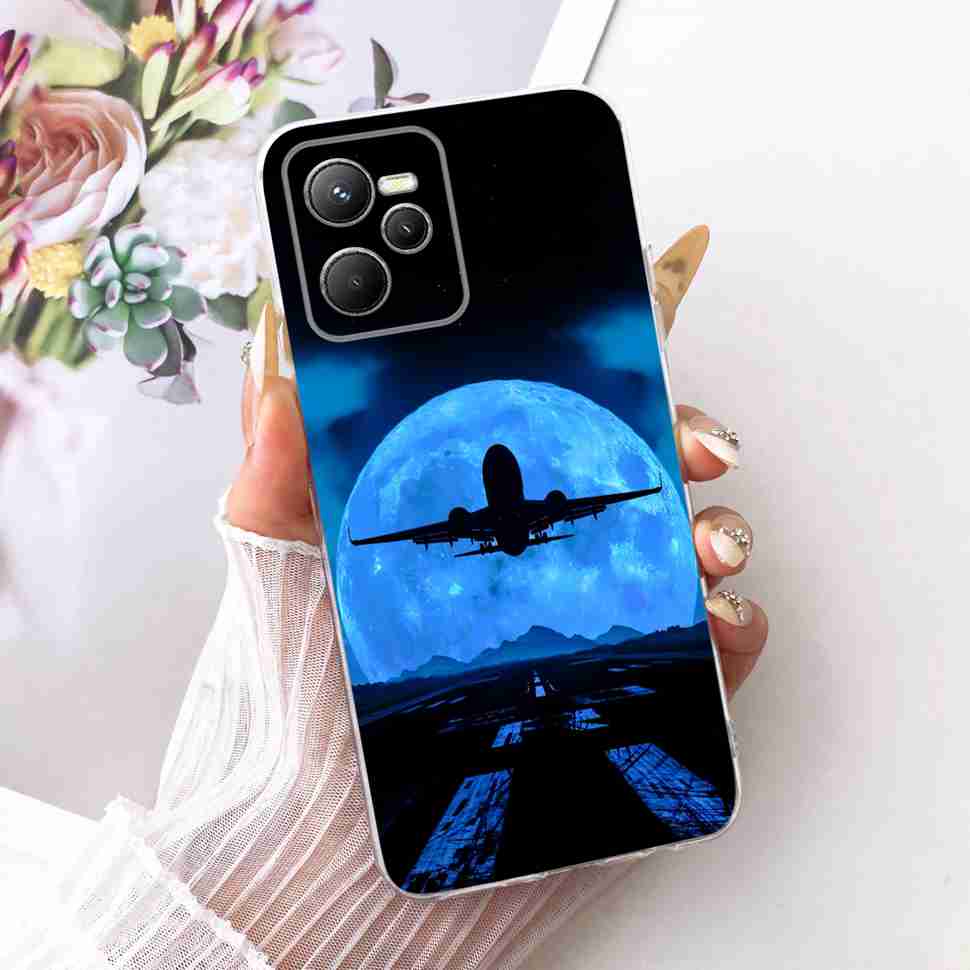 For Realme C 35 C35 Case 2022 Gold Dragon Cover Soft Silicone Fundas For Realme Narzo 50A Prime RealmeC35 Phone Case Bags