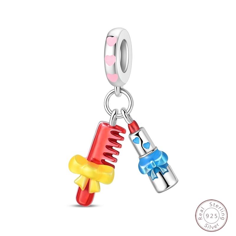 Ice&Snow Charms Copper Xmas Snowman Penguin Elk Rabbit Polar Bears Fit Original Bracelet Pendant Women Jewelry Acc