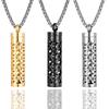 Stainless Steel Aromatherapy Essential Oil Diffuser Pendant Necklace