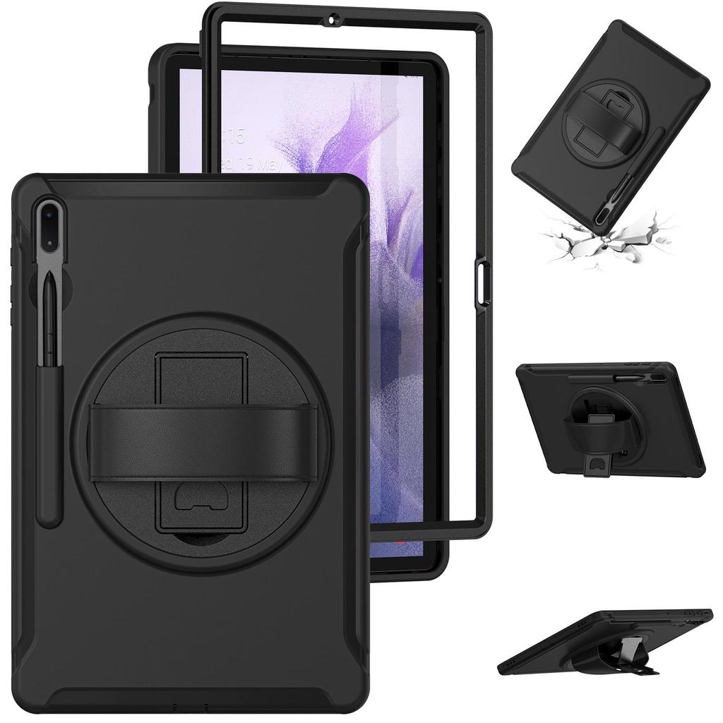 2023 Samsung Tab S9Plus Tablet Schutzhülle - Sturzsicher mit Stifthalter für S7FE 12,4 Zoll