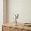 3D Printed European Angel Ornament, Matte Finish Light Luxury Home Decor with Open Arms Design, Open Arms Angel Statue