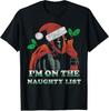 Deadpool Santa Secret Naughty List Christmas TShirt Unisex