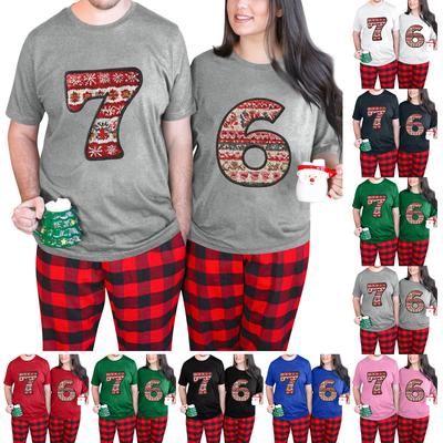 Herrenmode Bedrucktes Rundhals Kurzarm T-Shirt Pullover Top