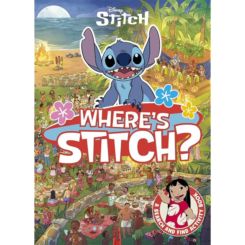 Studio Press Wheres Stitch? A Disney Searchandfind Activity Book.