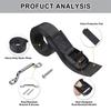 Gear Cams Buckles Straps with Soft Padding Nylon Tie Down Straps for Secure Battery Fastening On Boats Trucks & Trailers
