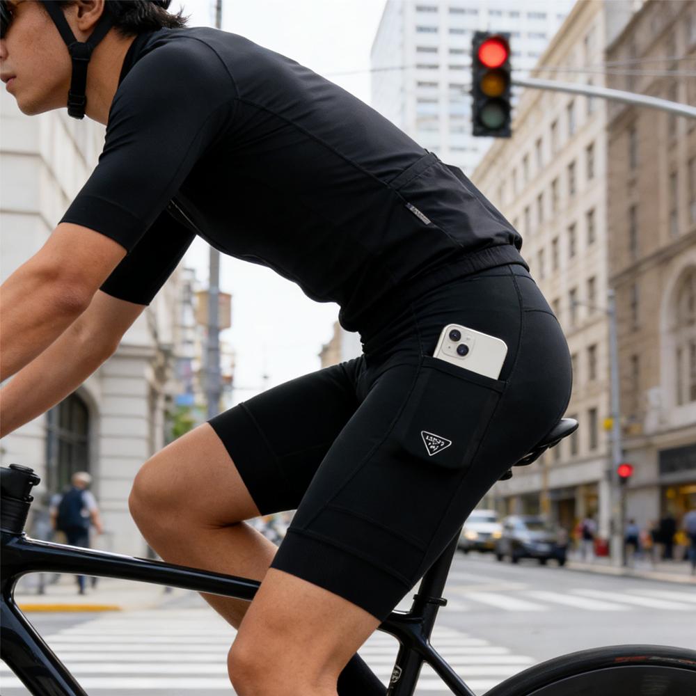 1PCS Padded Bike Shorts Women 4D Padding Cycling Shorts with Pocket Road Mountain Ride Womens Biking Bicycle Biker Shorts