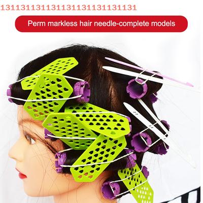 Salon-Grade Heat Resistant Hair Clips No-Crease Thermal Styling Tools for Cold Wave Hot Perm Anti-Hair Tie Compression