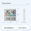 MaShi Hoge-Precisie Digitale Thermo-hygrometer Klok