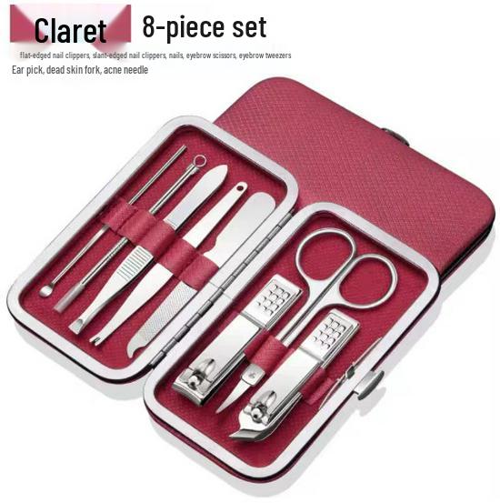 24-Piece Stainless Steel Nail Clipper & Manicure Set