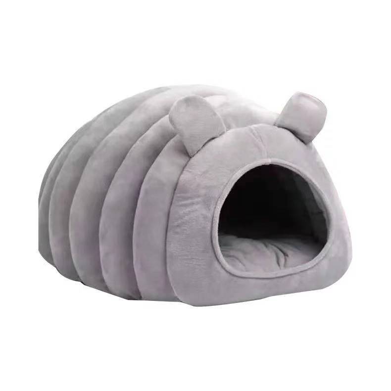 Cat Litter and Cat House for All Seasons  Caterpillar Shape  Winter Warm Cat Sleeping Bag  Pet Supplies  Cattery and Cat House