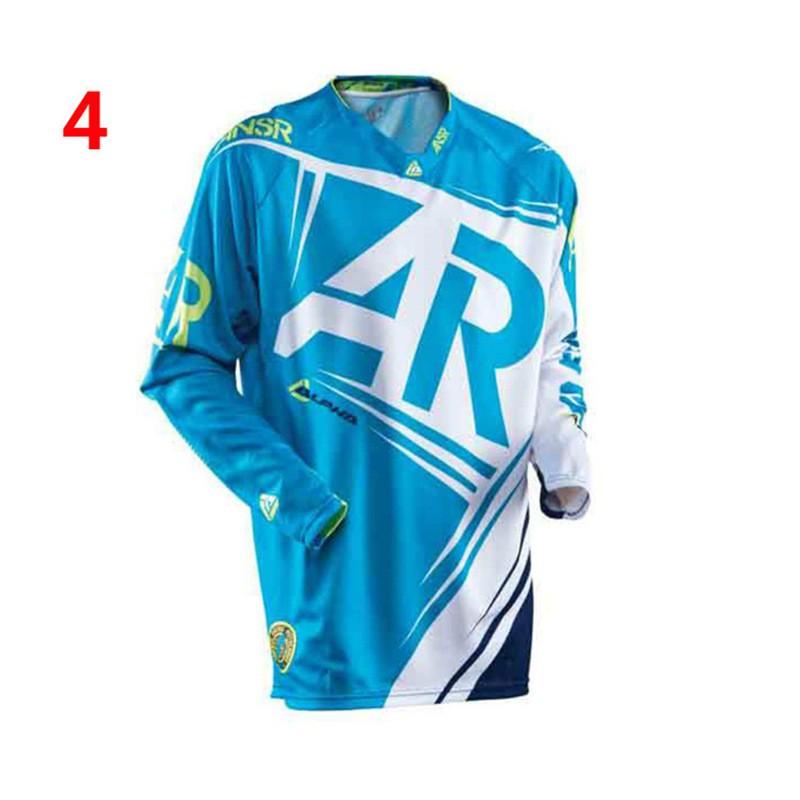 Quick-Dry Long Sleeve Cycling Jersey Mountain Biking Downhill Kids Roller Skating Shirt Unisex Sport Top