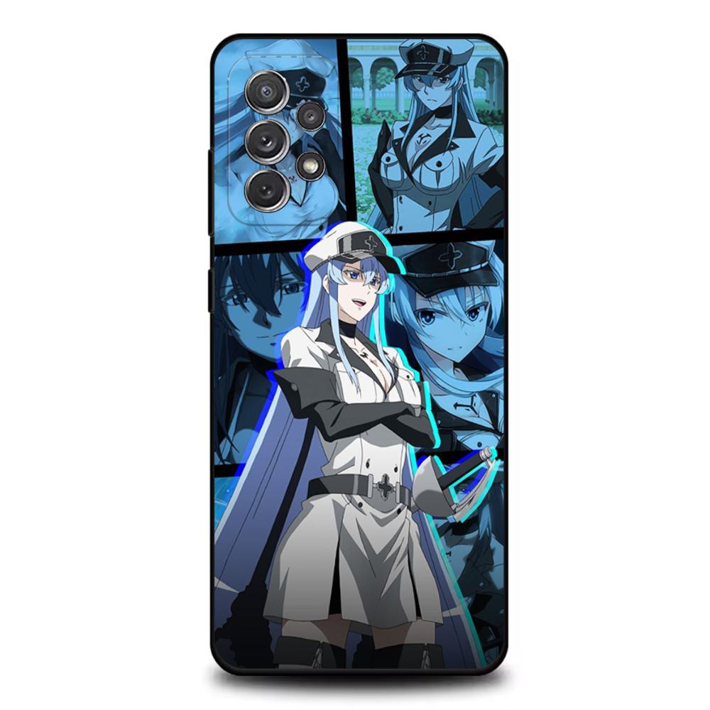 Akame Ga KILL Cool Anime Phone Case For Samsung S25,S24,S21,S22,S23,S30,Ultra,S20,Plus,Fe,Lite,Note,10,9,5G Black Cover