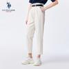 U.S. Polo Assn. Damen lockere Cropped Baumwolljeans