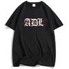 Yeat ADL Logo T-Shirt Rapper Design Grafikdruck T-Shirt Kurzarm Sommer Baumwolle T-Shirt Rundhals Locker Lässig Unisex Streetw...