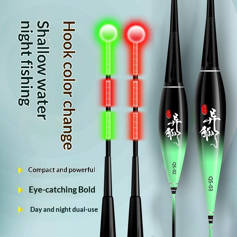 High Visibility LED Fishing Floats Gravity Sensor Night Luminous For All Waters