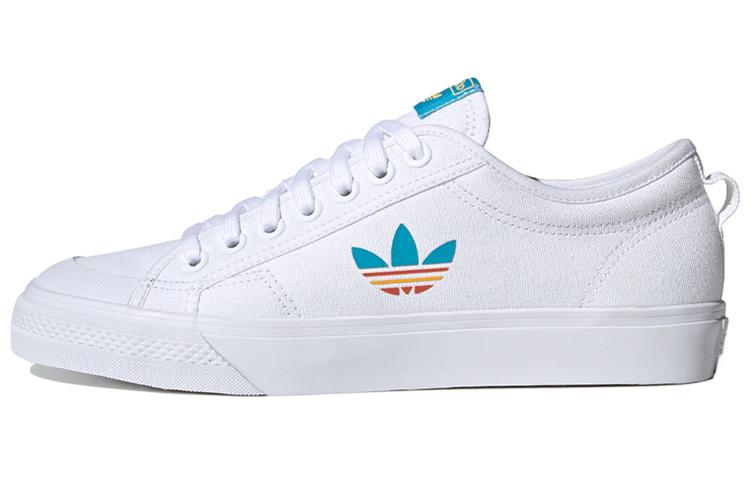 Adidas Nizza Trefoil  White Blue  FY2259 44