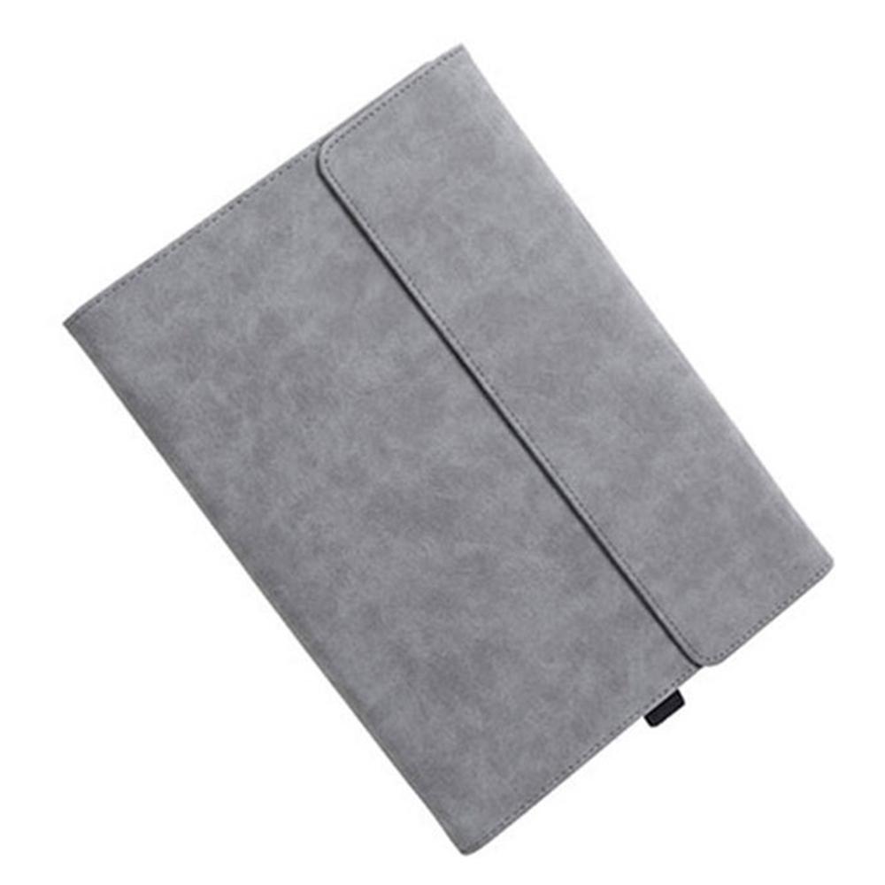 Tablet Case For Microsoft Surface Pro 7/6/5/4 Magnetic Clasp Folding Stand PU Leather Cover