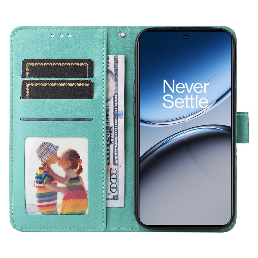 For OnePlus Nord 4 Case Sunflower Imprint Leather Wallet Phone Cover