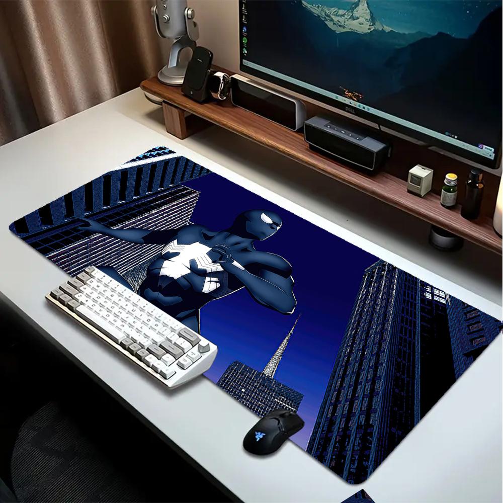 1Pc Spiderman Mouse Pad 2Mm Thick Rubber Base Nonslip Desk Mat Perfect Room Ideal Gift Computer Keyboard Lovers