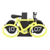 Vintage   Desk Clock Bike Shape Retro Mechanical Battery Powered Gear Operated Timer Reminder Table Clock for  