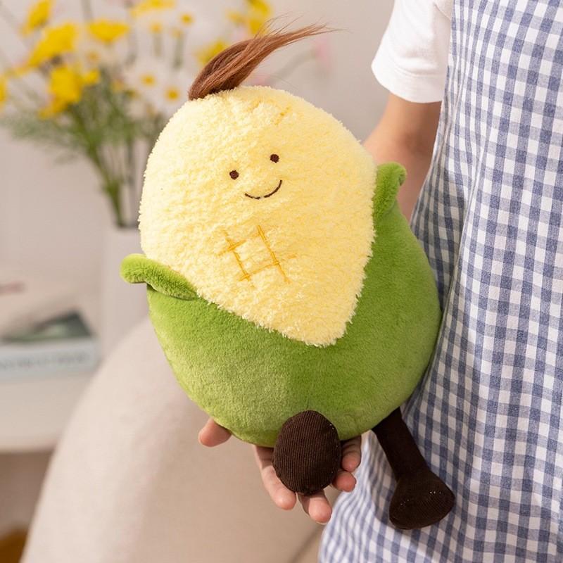 Plush Dolls Corn Food Roasted Potato Doll Campfire Home Decor Creative Gifts Kid