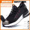 Men's Work Shoes Light Breathable Safety Shoes Man Steel Toe Anti Smash Puncture Proof Work And Safety Shoes Men's Sports Shoes